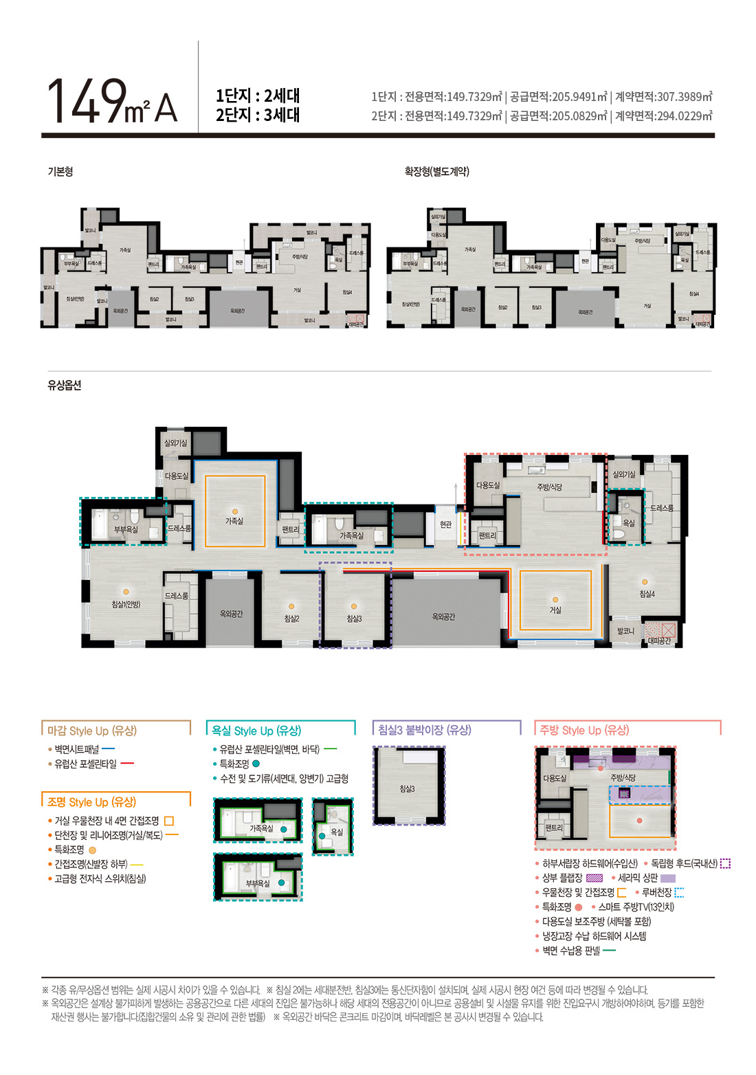 아산자이 그랜드파크 149㎡A 평면도